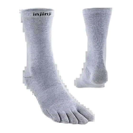 Injinji Liner Crew in Gray
