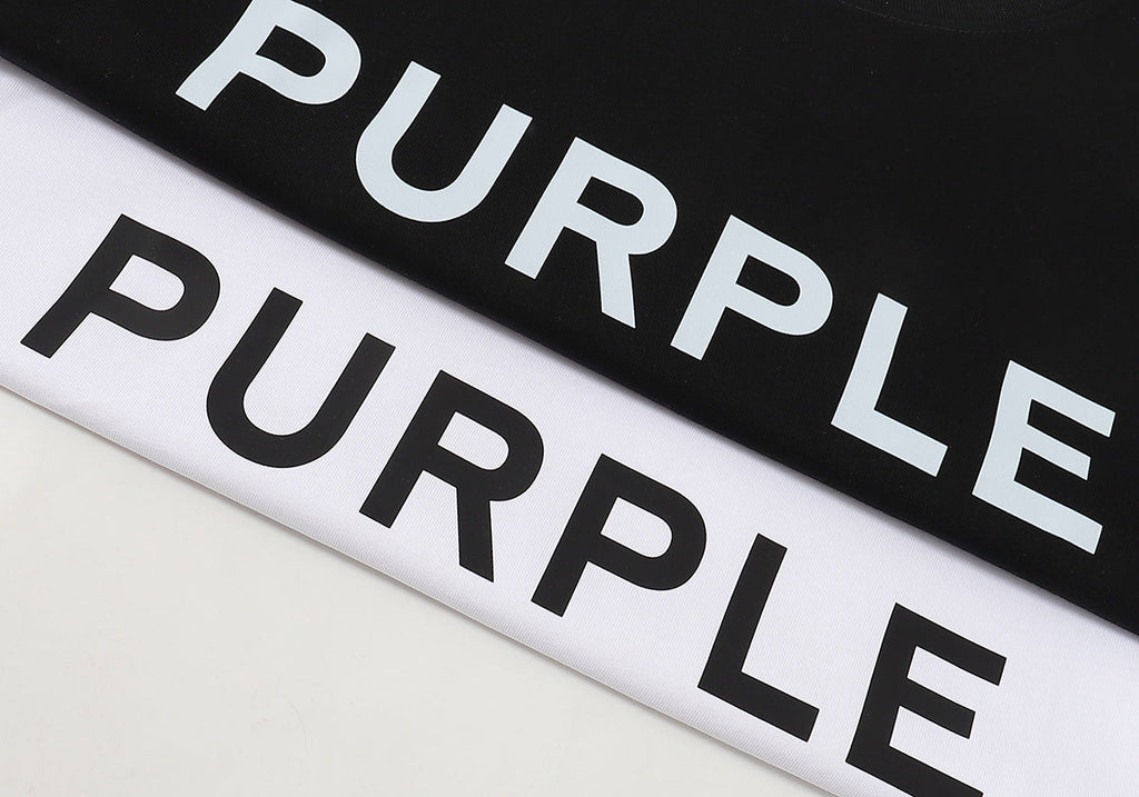 Street style Purple Brand T-shirt