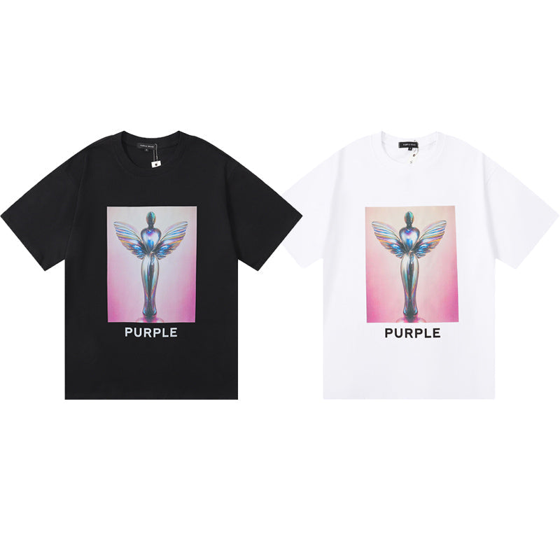Street style Purple Brand T-shirt