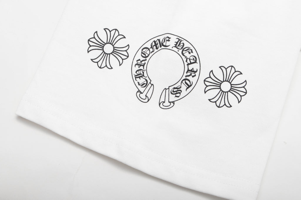 CHROME-HEARTS Eye Chart Dagger T-shirt K6025