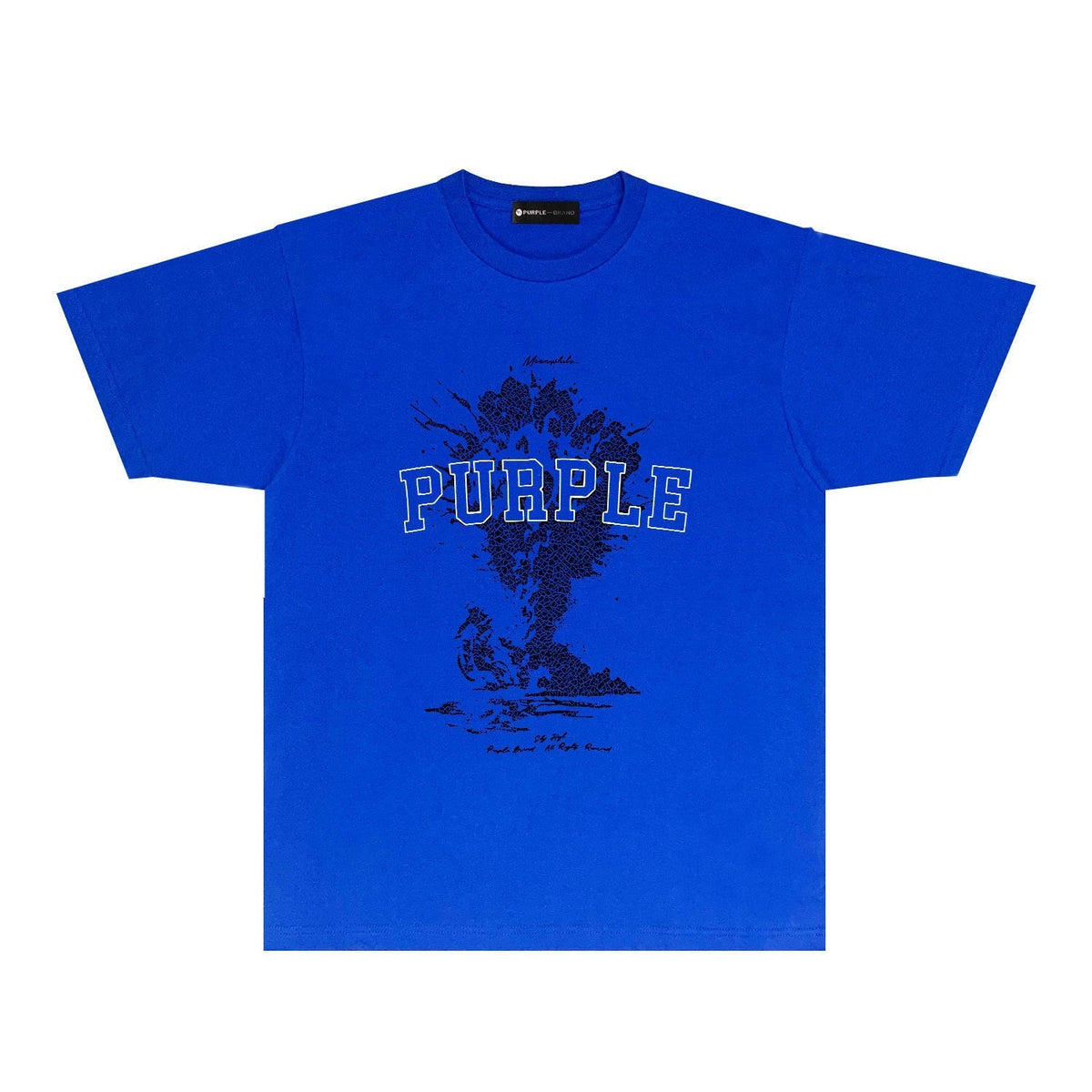 Street style Purple Brand T-shirt