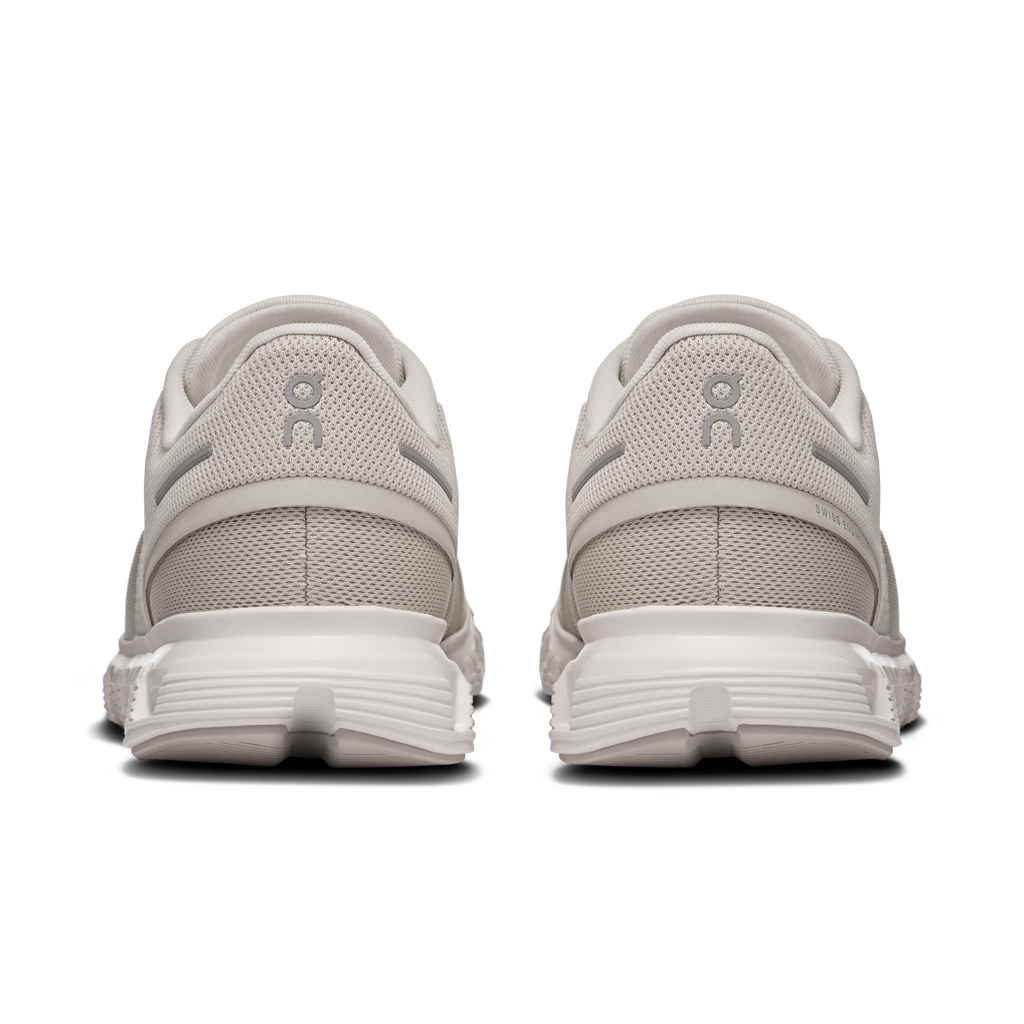 On Running Women's Cloud 6 Wide in Pearl/White