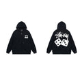 Stussy Hoodie Zip-Up Cardigan Fleece Hooded Sweater