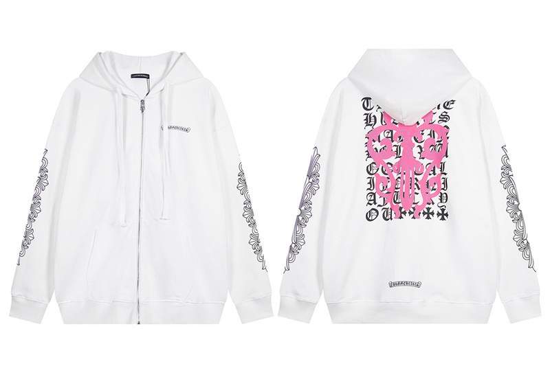 CHROME-HEARTS ZIP-UP Hoodie K5016