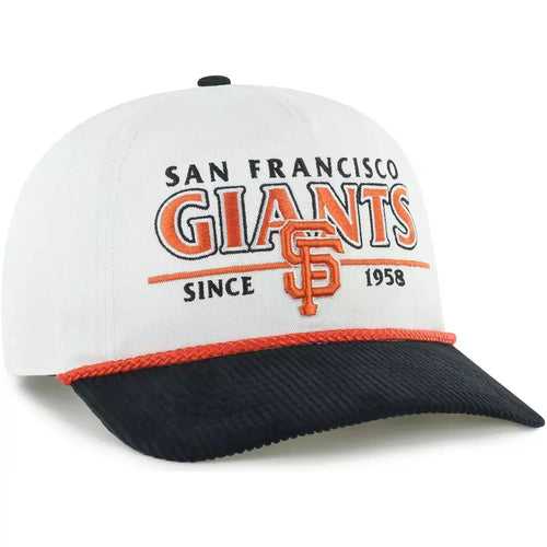 '47 San Francisco Giants Cooperstown Rustic Hitch Adjustable Hat in White