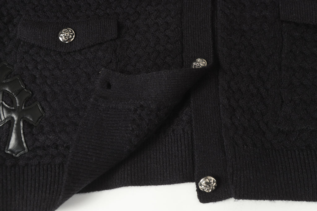 Chrome Hearts New Cardigan Sweater Jacket M904