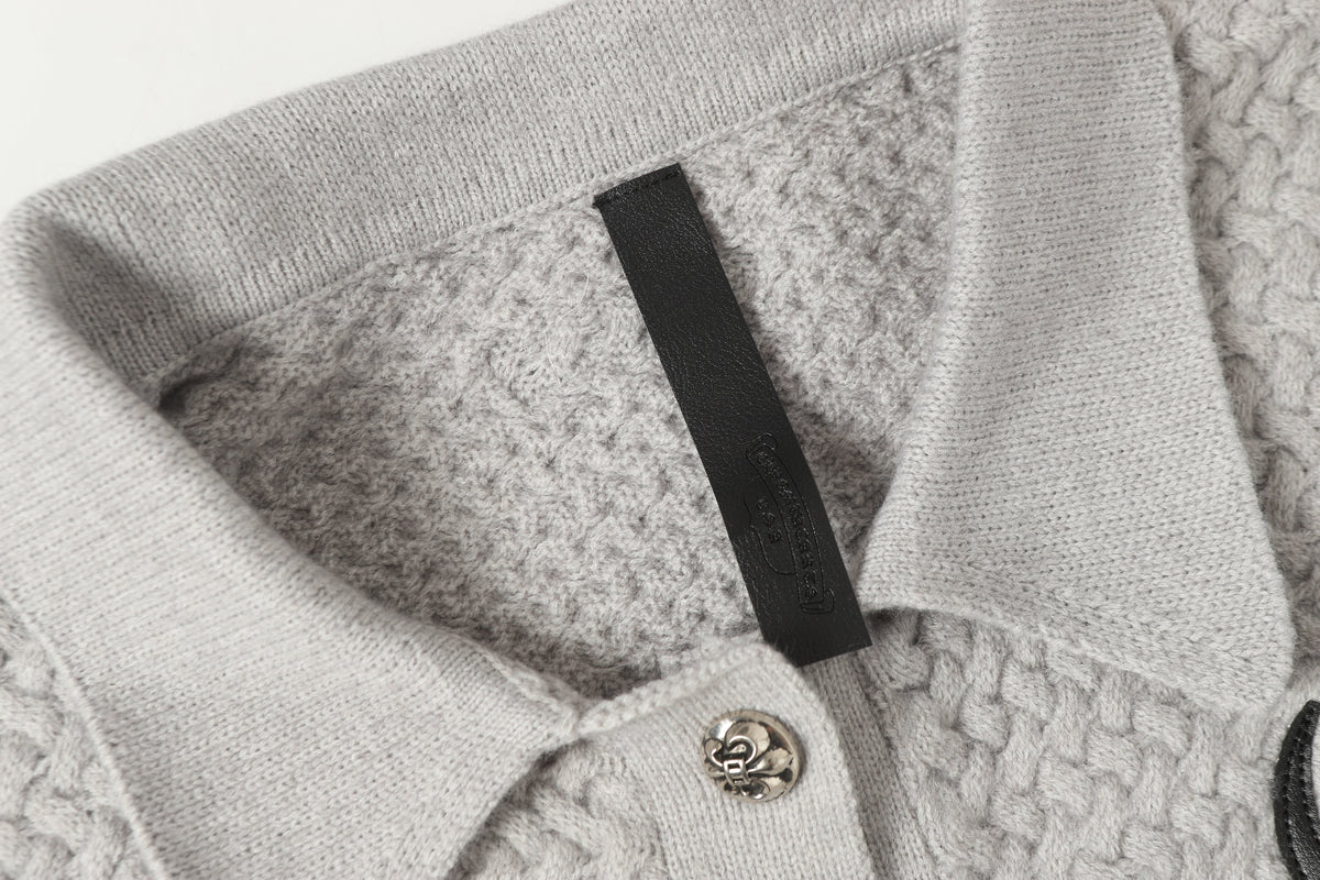 Chrome Hearts New Cardigan Sweater Jacket M904
