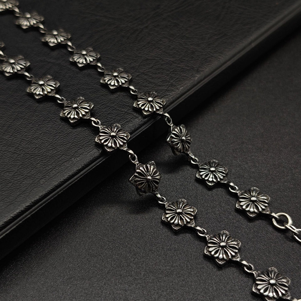 Chrome Hearts old retro Scout Flower bracelet