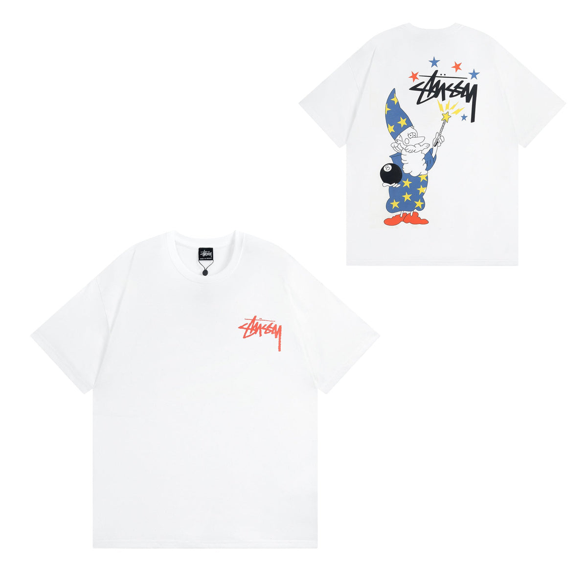 Stussy T Shirts Casual Versatile Loose T Shirts Couple