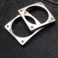Chrome Hearts square cross ring