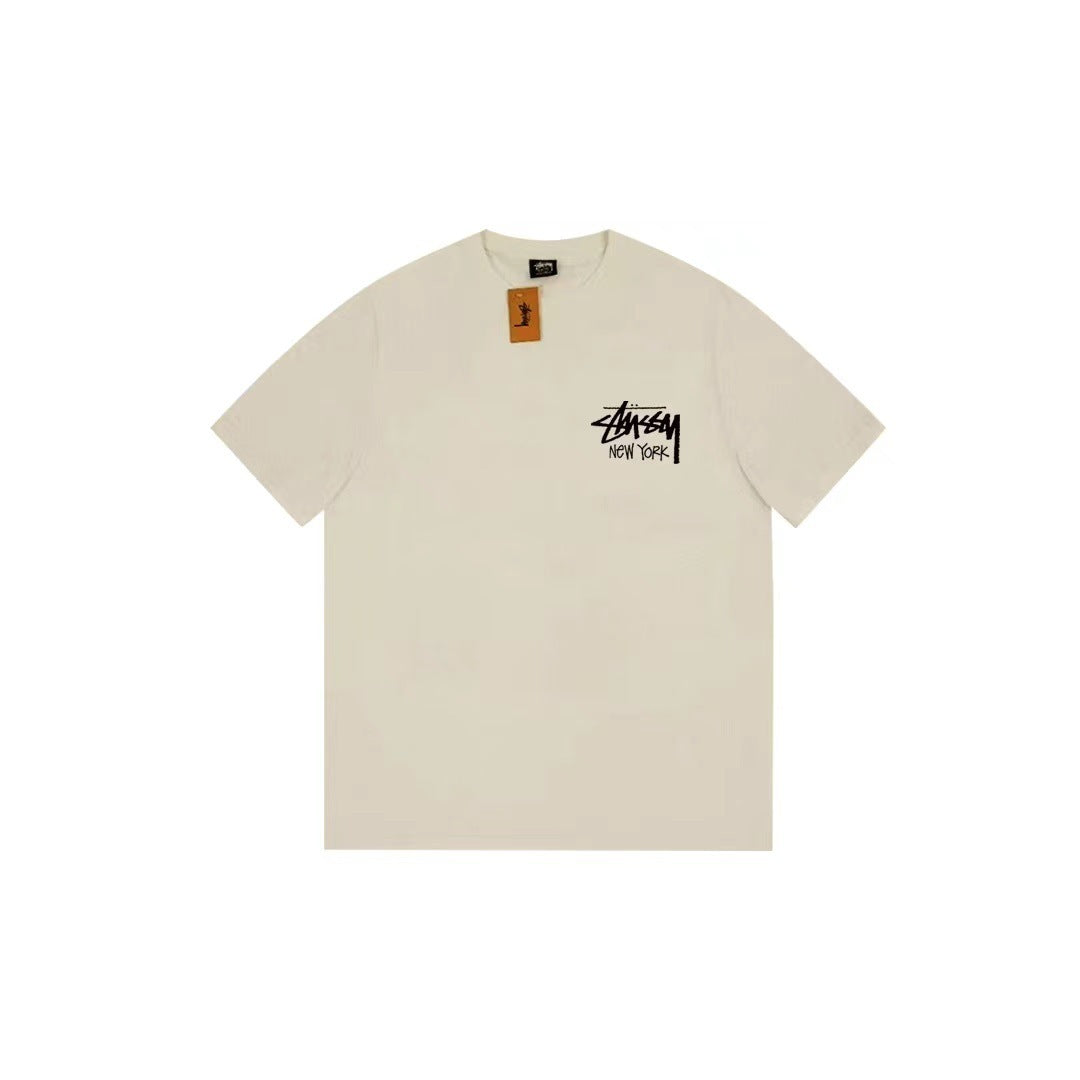 Stussy T Shirts Loose Casual T-Shirts Same for Men and Women