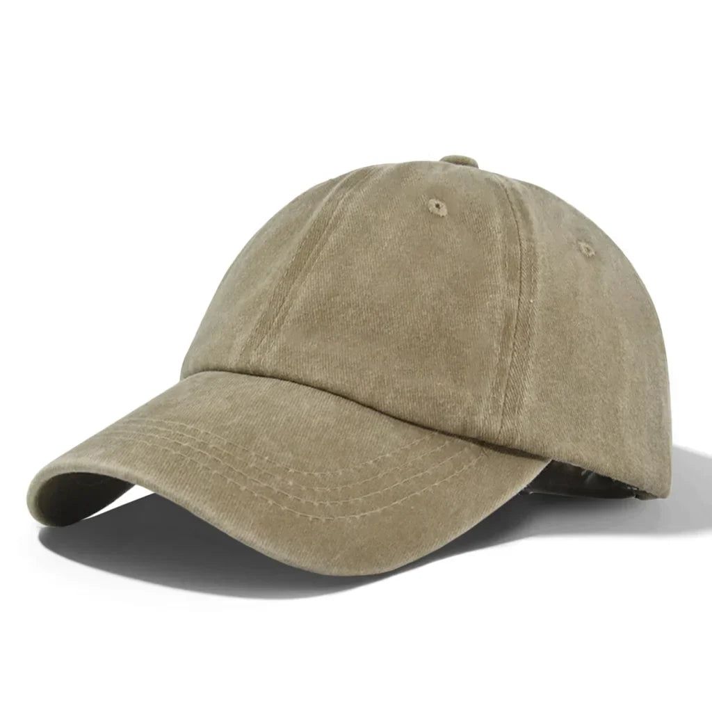 SAND KHAKI VINTAGE CAP