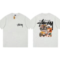 Stussy T Shirts Loose Casual T-Shirts Same for Men and Women