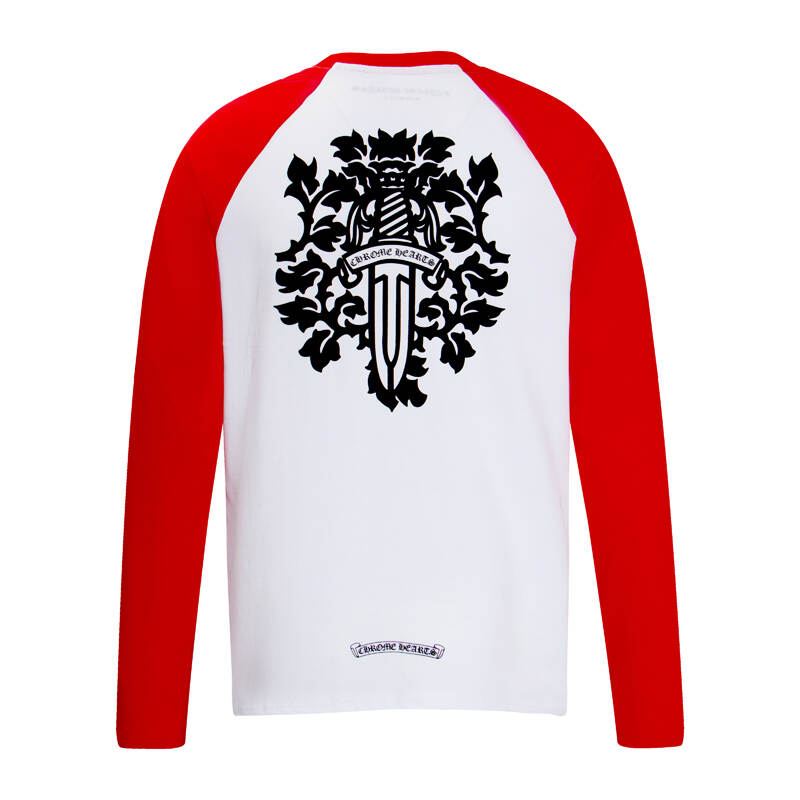 CHROME-HEARTS Men's Long-Sleeve T-shirt Sweatshirt K9001